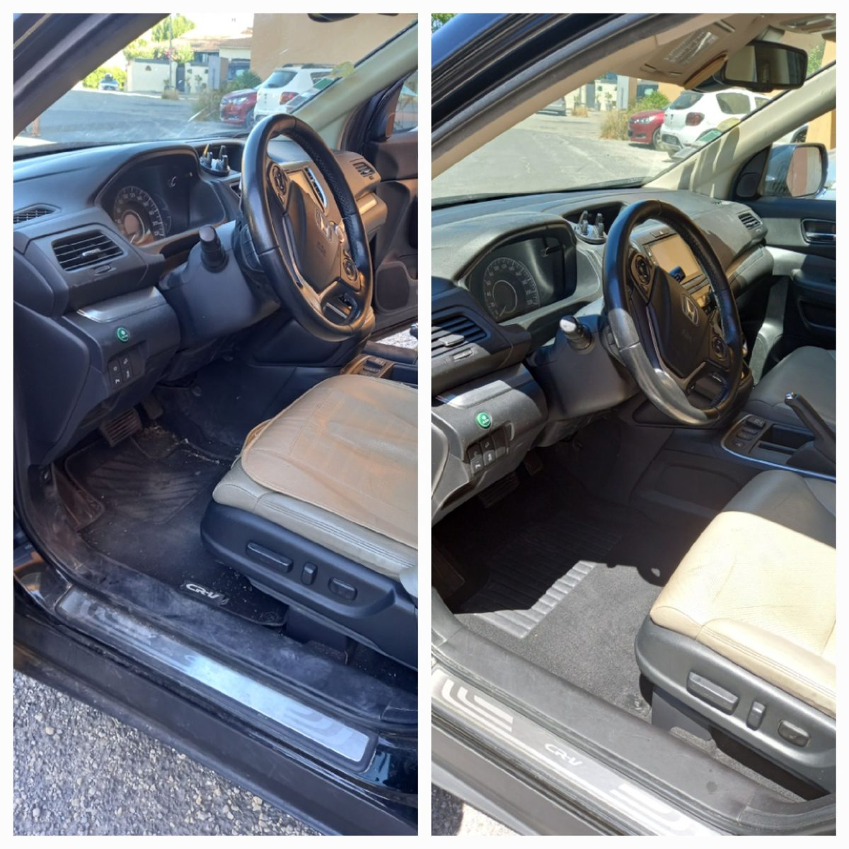Honda CR-V avant et après